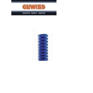 TUBO GEWISS CORRUGATO METRI 3 FK15 DM25mm AZZURRO DX15425.