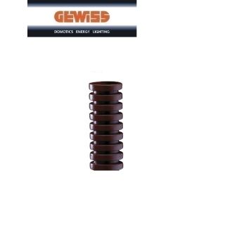 TUBO GEWISS CORRUGATO FK15 DM32mm MARRONE M1 DX15632