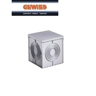 POZZETTO GEWISS QUADRATO 300X300X300mm CON COPERCHIO DX59801.