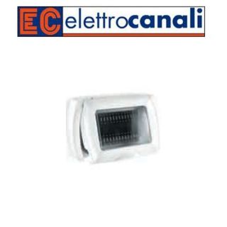 SUPPORTO STAGNO AUTOPORTANTE PLACCA COMPATIBILE BTICINO MAGIC E GEWISS SYSTEM BIANCA