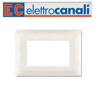PLACCA 4P BIANCO PVC MY LIFE Q ELETTROCANALI
