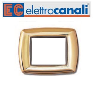 PLACCA 3P ORO PVC MY LIFE ELETTROCANALI