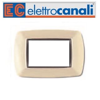 PLACCA 4P AVORIO PVC MY LIFE ELETTROCANALI