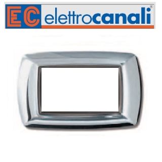 PLACCA 4P CROMO PVC MY LIFE ELETTROCANALI