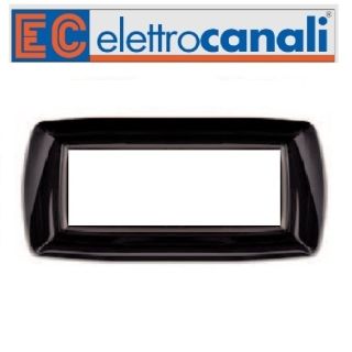 PLACCA 7P NERO PVC MY LIFE ELETTROCANALI