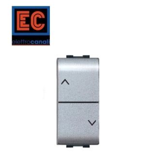 DOPPIO PULSANTE INTERBLOCCATO MYLIFE ELETTROCANALI ECL4022TEC