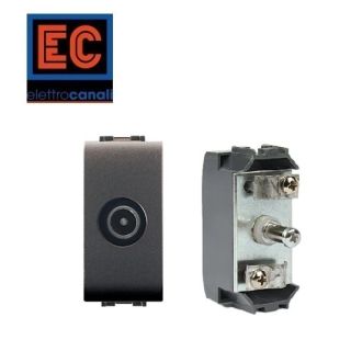 PRESA TV CONNETTORE MASCHIO COMPATIBILE BTICINO LIVING INTERNATIONAL.ECL40481M