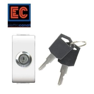 INTERRUTTORE CON CHIAVE MYLIFE ELETTROCANALI ECL4061WH