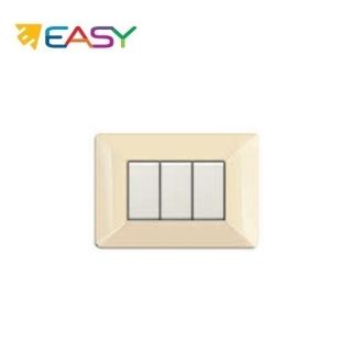 PLACCA 3P AVORIO EASY COMPATIBILE MATIX ECSE9803A