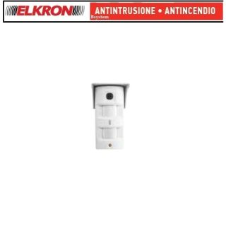 RIVELATORE DOPPIO IR DA ESTERNO ELKRON CON FOTOCAMERA EIR600FC