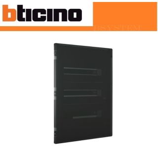 CENTRALINO BTICINO DA INCASSO 54 MODULI DIN F315P54 LINEA SPACE FUME