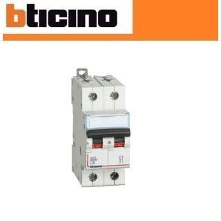 MAGNETOTERMICO BTDIN45 1P+N CURVA C 6A FA81NC6 INTERRUTTORE BTICINO