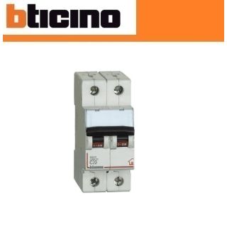 MAGNETOTERMICO 20A FC820C20 2P CURVA C BTDIN-RS INTERRUTTORE BTICINO
