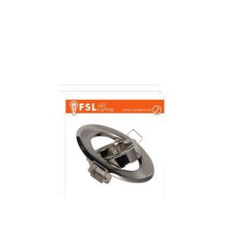 Ghiera orientabile foro 70mm COLORE NIKEL