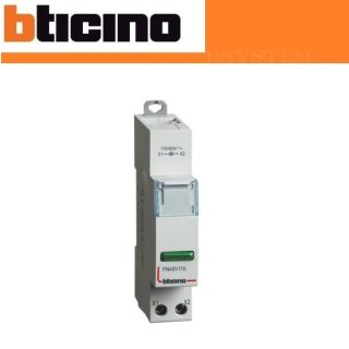 PORTALAMPADA SEGNALAZIONE LED VERDE 110-400Vac BTICINO FN40V110