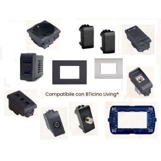 COMANDI COMPATIBILE PER SERIE LIVING INTERNATIONAL BTICINO