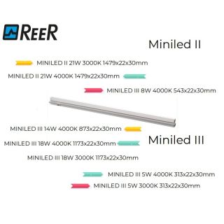 PLAFONIERA BARRA LED REER SOTTOPENSILE 55-90-150-35 cm 3000-4000K