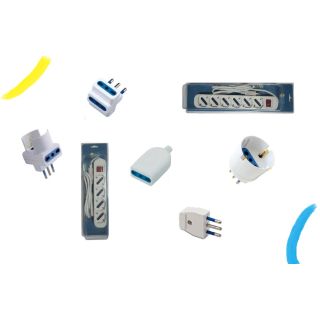 ADATTATORE TRIPLO PRESA SPINA MULTIPRESA CIABATTA