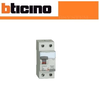 DIFFERENZIALE SALVAVITA 2P TIPO F 40A GC723F40 BTICINO