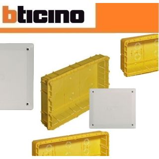 BTICINO CASSETTA SCATOLA DERIVAZIONE INCASSO CON COPERCHIO MULTI BOX VARIE MUSURE