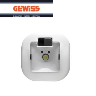 LAMPADA ANTI BLACK-OUT ESTRAIBILE GEWISS CHORUS BIANCO GW10661