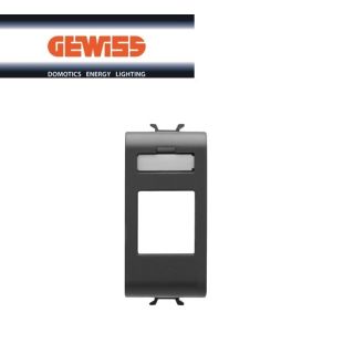 CONTENITORE PER PRESA DATI RJ45 GEWISS CHORUS NERO GW12431