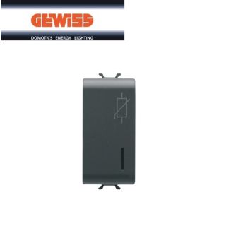 LIMITATOTRE DI SOVRATENSIONE GEWISS CHORUS NERO GW12492