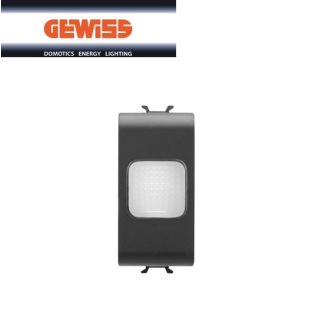 LAMPADA ANTI BLACK-OUT GEWISS CHORUS NERO GW12662