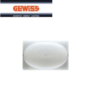 LAMPADA SEGNAPASSO GEWISS SYSTEM DIFFUSORE SPORGENTE VERDE GW20628