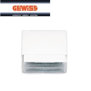 LAMPADA SEGNAPASSO A LED LUCE BIANCA GEWISS SYSTEM WHITE GW20634