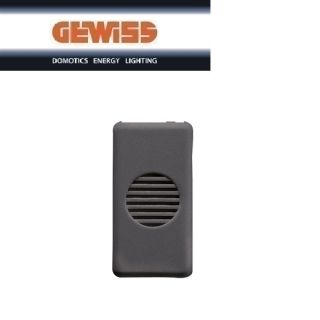 SUONERIA 12V 50Hz GEWISS SYSTEM BLACK GW21613.
