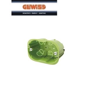 SCATOLA 3 POSTI GEWISS PER CARTONGESSO 110x73x50 GW24403PM.