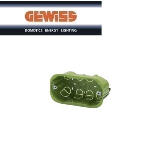 SCATOLA 4 POSTI GEWISS PER CARTONGESSO 133x73x50 GW24404PM.