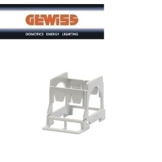 SUPPORTO PER MONTAGGIO COMPONENTI 2 POSTI GEWISS SYSTEM GW26410