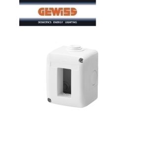 CONTENITORE GEWISS 1 POSTO IP40 GW27001