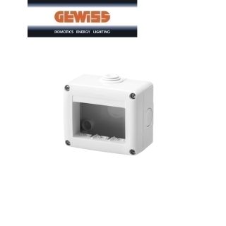 CONTENITORE GEWISS 3 POSTI IP40 GW27003