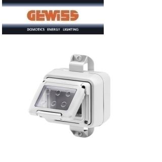 CONTENITORE GEWISS 3 POSTI IP55 FISSAGGIO ABBRACCIO PALO GW27057