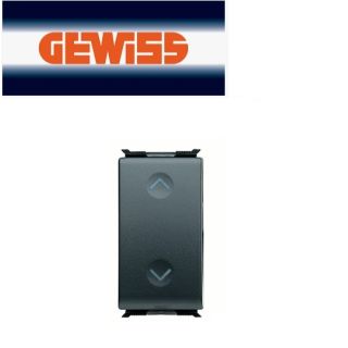 DOPPIO PULSANTE INTERBLOCCATO GEWISS PLAYBUS GW30034