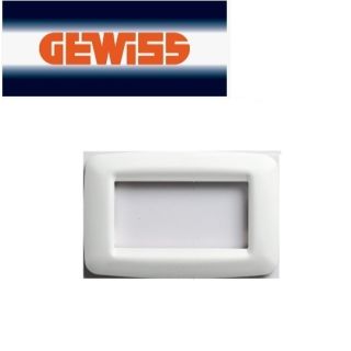 PLACCA 4P BIANCO NUVOLA GEWISS PLAYBUS YOUNG GW32244