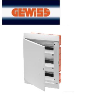 CENTRALINO 36(12X3) MODULI DA INCASSO IP40 GEWISS GW40299TB BIANCO