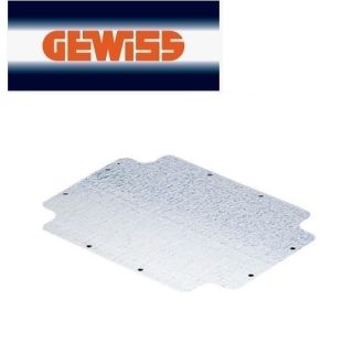 PIASTRA DI FONDO PER CASSETTE 240X190 IN LAMIERA ZINCATA GEWISS GW44616