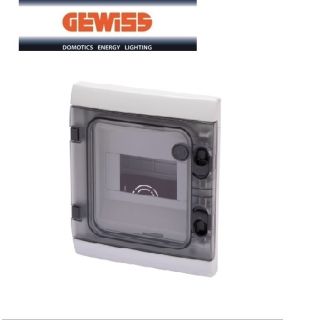 CENTRALINO 6 POSTI DA INCASSO STAGNO IP55 GEWISS GW48681
