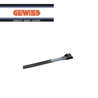 FASCETTA GEWISS PER ESTERNO L.T.R. 9X360 GW52206 NERO 100 PEZZI.