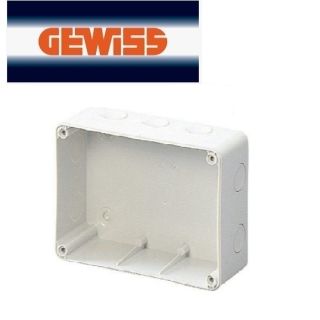 CASSETTA DA PARETE PER PRESA FISSA 16/32A IP44 GEWISS GW66676