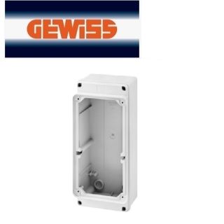 CASSETTA DA PARETE PER PRESE VERTICALI 63A IP67 GEWISS GW66680BN