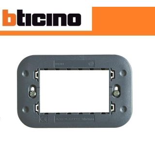 SUPPORTO 3 POSTI BTICINO LIVING AXOLUTE AIR H4703