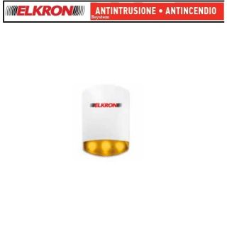 SIRENA ELKRON DA ESTERNO CON LAMPEGGIATORE HP600