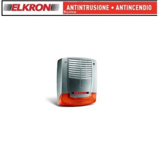 SIRENA DA ESTERNO ELKRON ALLUMINIO ANTINTRUSIONE HPA702LG.