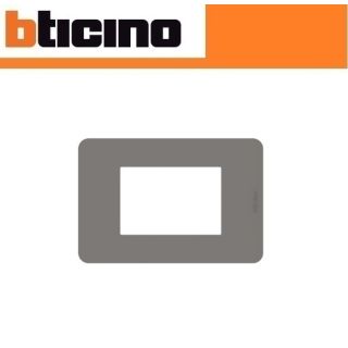 PLACCA 3 POSTI TORTORA BTICINO MATIX GO JA4803TD