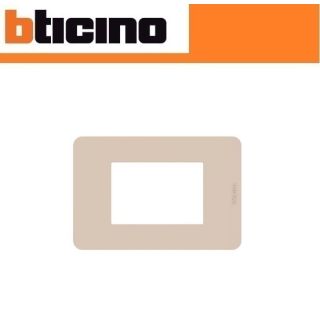 PLACCA 3 POSTI RITUAL BTICINO MATIX GO JA4803TR